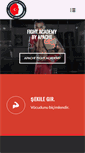 Mobile Screenshot of apachefightacademy.com